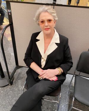 Sharon Gless Instagram - On my way in to do The Today Show. It airs this Friday.  Simon & Schuster  TODAY with Hoda & Jenna #ApparentlyTheirWereComplaints