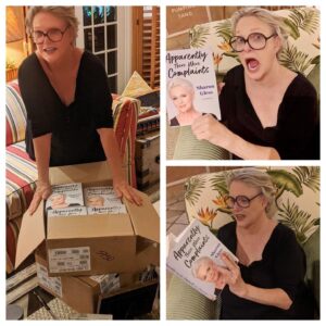 Sharon Gless Instagram - Look what showed up at my house! It’s here.  I’m in print. Now for the fun stuff.  I’ll keep you posted on what’s coming up.