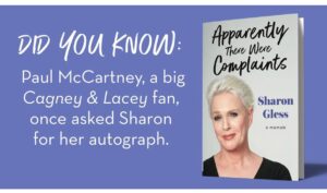 Sharon Gless Instagram - The Long and Winding Road…from writing to publication.  December 7th.  5 weeks away!