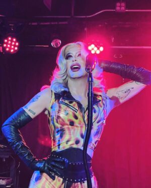 Sharon Needles Instagram - Naturally ‘M’ is for me! And ‘N’ is for never again .. @arlenesgrocery @grekobygreko