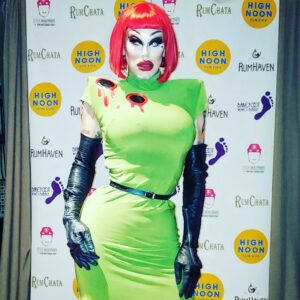 Sharon Needles Instagram - Thank you to @sidewindersbar and the city of Albuquerque for allowing to vomit my love for you ..