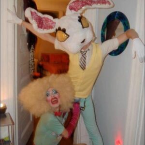 Sharon Needles Instagram - Happy Easter everybun. Circa 2008 with @him.empressveruca