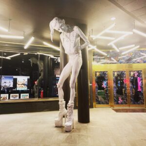 Sharon Needles Instagram - The Hollywood ego has you seeing yourself everywhere .. it’s common and embarrassing .. but this is so on the nose job .. @willam found this sculpture in Sweden, and I’m gobsmacked.. dear Sweden, can I have 20 dollars ?!