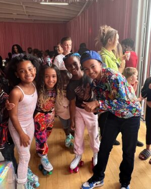 Shaun Dixon Instagram - I hope you had an awesome birthday weekend @missroyaltybrown 🎉Your party was soooo much fun!! 🔥🔥🔥. #actor #kidactor #nike #jordans