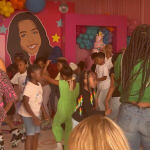 Shaun Dixon Instagram - I hope you had an awesome birthday weekend @missroyaltybrown 🎉Your party was soooo much fun!! 🔥🔥🔥. #actor #kidactor #nike #jordans