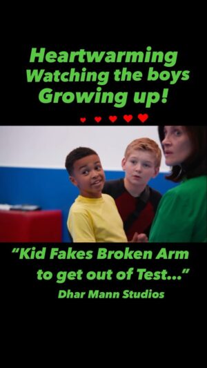 Shaun Dixon Instagram - 🎥Young Talent! “Kid Fakes Broken Arm To Get Out of Test…” @shaundixonofficial @kaidoleeroberts @lethalshooter @dharmannstudios @dhar.mann #dharmannstudios #dharmannactors ✨✨✨♥️♥️♥️Thank you to @christianallanofficial for the clip! 🙏♥️