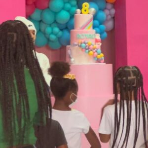 Shaun Dixon Instagram - I hope you had an awesome birthday weekend @missroyaltybrown 🎉Your party was soooo much fun!! 🔥🔥🔥. #actor #kidactor #nike #jordans
