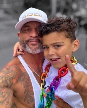 Shaun T Instagram - Just out here celebrating who we are unapologetically. I personally am thankful that I have many people in my life that accept us for who we are. To be quite frank, most of the people closest to me are not a part of the LGBTQ community which gives me hope that it is possible to thrive in life and feel accepted even though we are different than most. Lastly, shoutout to @bodi for having always been supportive of the 🏳️‍🌈 community!
#pride #pridemonth