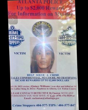 Shauna Brooks Instagram - 😖😓😥😪🤧 IF 🫵🏽 know SOMETHING, call @atlantapolice 404-476-5539 ask for DET R.Clanton RAClanton@atlantaga@gov