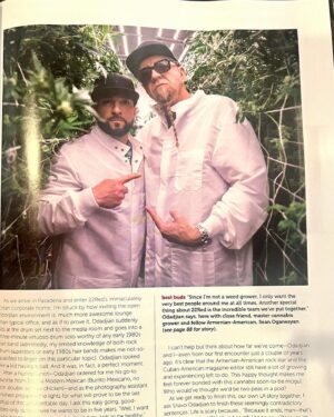 Shavo Odadjian Instagram - Very honored for being featured in and on the cover of the Business issue of @cannabisnow magazine.  Link in bio…
Interview by @richardperezferia 📸 @blakelittlephoto 

.
.
.
.
.
#systemofadown #bussiness #22red