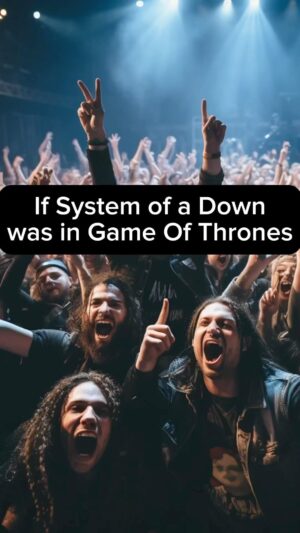 Shavo Odadjian Instagram - Ok this is hilarious but freakishly on point. 🤣🤣 🤘🏼🤘🏼
Art credit @bghdo_bot 
.
.
.
.
.
#systemofadown #gameofthrones #ai