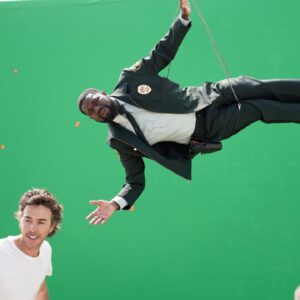 Shawn Levy Instagram - Happy 1 year Birthday #freeguy 👕. Too bad we didn’t have any fun making this movie…