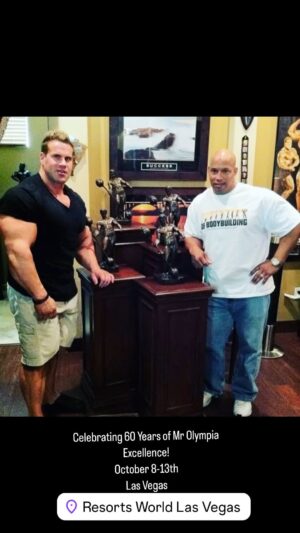 Shawn Ray Instagram - Flashback Friday-
Join us for the ultimate Reunion of Champions and celebrate 60 Years of the Mr Olympia Experience ✔️
www.MrOlympia.com
@mrolympiallc