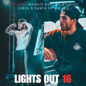 Shawne Merriman Instagram - “The hard part is done…tomorrow it’s Lights Out”  #lightsoutxf #shawnemerriman
