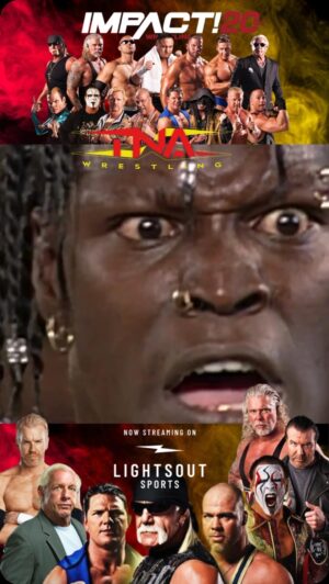 Shawne Merriman Instagram - Remember when @ronkillings1 showed us all the truth? Lights Out Sports remembers. To catch more @tnawrestling, head to the link in our bio to download the @lightsoutsportstv app right now. 

#tna #tnawrestling #ronkillings #thetruth #wrestling #heavyweight