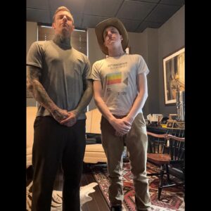 Shayne Smith Instagram - Life lately. Haircuts. Tattoos for ends and beginnings. Friendship. Agape. Faith. Back pain. Sunny days. Baseball. Family. Good conversation. Ohio.