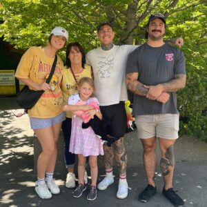 Shayne Smith Instagram - Life lately. Haircuts. Tattoos for ends and beginnings. Friendship. Agape. Faith. Back pain. Sunny days. Baseball. Family. Good conversation. Ohio.