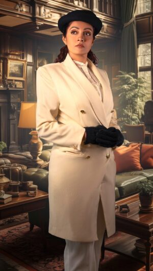 Sheena Chohan Instagram - Channeling the grit and glamour of the 1920s.
.
.
📸 @photoserge 

 #peakyblinder #retro #vibe #sheenachohan