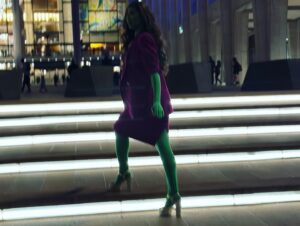 Sheena Sakai Instagram - Somewhere in the multiverse, this reality exists 💚#shehulk #drstrange #babygroot