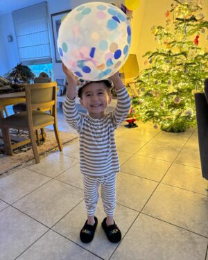 Sheena Sakai Instagram - Our baby shark turned 3 today!!! 🧿🍄🪐🕸️🕷️🪼🦭🦕 I love witnessing your growth and gifts for the world. Forever we’ll have your back little Doop-Doop. 🎈❤️