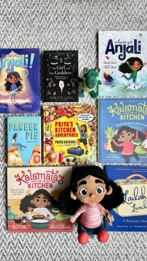 Sheetal Sheth Instagram - We are doing a giveaway! To celebrate the release of Priya's Kitchen Adventures, we are giving away eight awesome kids' books, all of them by authors we love and admire (including, yes, us). The books include our own titles, plus we each picked a book by another author because we think more cooks in the kitchen is a good thing!! Kids books centering characters of color still make up a very small portion of the genre, and we want to change that. So grab these books, and let us know your favorites!!! 

The prize includes the following:
📖 Priya’s Kitchen Adventures by @priyakrishna
📖 Bravo, Anjali! by @beneaththesheetz
📖 Always Anjali by @beneaththesheetz
📖 Kalamata’s Kitchen by @sarahthomas and @thejosho
📖 Taste Buds in Harmony by @sarahthomasand @thejosho
📖 Lailah’s Lunchbox by @reemfaruqi
📖 American as Paneer Pie by @supriya.kelkar
📖 The Girl and the Goddess by @nikita_gill
🧸 Kal & Al Plush Pals

Giveaway Rules
🍴 Follow @priyakrishna @beneaththesheetz @kalamataskitchen @sarahthomas
🍴 Like this post
🍴 Tag a friend (each friend = one entry)
🍴 BONUS: share this post in your stories and tag us for an extra entry

One lucky winner will be selected on Sunday, May 5th!

#giveaway #childrensbooks #cookingwithkids #kidsfood