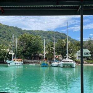 Sheila Vand Instagram - 💙Seychelles💙 a real life paradise. pics don’t even do it justice. such a magical place.