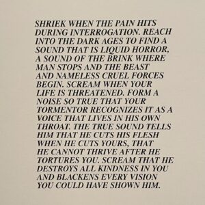 Sheila Vand Instagram - I recently saw this piece by the great artist Jenny Holzer at @sfmoma and it resonated deeply in these trying times ❤️‍🔥

These are select images from a larger work.

@jennyholzerstudio