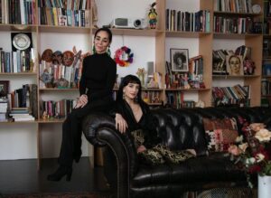 Sheila Vand Instagram - with queen @shirin__neshat for @cultured_mag 🖤 shot by the amazing @naimagreen