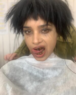 Shelley Conn Instagram - More Beelzebub pics from @goodomensprime