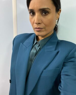 Shelley Conn Instagram - The Department’s favourite Home Secretary, Laura Kellner. Season 3 @alexridertv streaming now on Amazon freevee #trueblue #powersuit