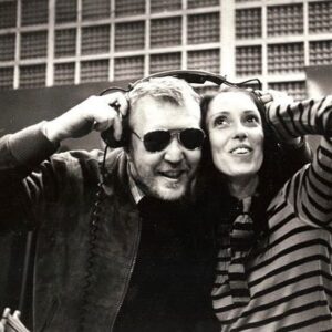 Shelley Duvall Instagram - Shelley Duvall and Harry Nilsson in the makeshift recording studio on set of Popeye, 1980 – if you look closely you can see the “paneling” was made out of egg cartons. 🎶 

Nilsson was hired to write the music for Popeye including Olive Oyl’s ballad, He Needs Me. A really lovely demo of Shelley singing the track exists on the newer edition of the Popeye soundtrack. I’ll share in my stories. 

Since the release of Popeye, He Needs Me has snuck its way into pop culture. Shelley’s recording is featured in Paul Thomas Anderson’s Punch-Drunk Love (2002), it also appears in a 2011 Nike commercial, and pop star Carly Rae Jepsen even sampled the tune in her song Everything He Needs. It’s also been trending on TikTok in recent months. Shelley and Nilsson made a timeless tune that is soft, vulnerable, delicate, and relatable. 

#shelleyduvall #popeye #oliveoyl #harrynilsson #1980s #malta #popeyevillage #robinwilliams #robertaltman #80s #groovy #vintage #musical #moviesoundtrack #heneedsme #moviefacts #cinema #behindthescenes  #fanpage #photoarchive #actress #celebrity #80sstyle