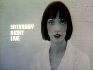Shelley Duvall Instagram - On this day in 1977: Shelley Duvall hosted an episode of Saturday Night Live during its second season 🎥

Shelley starred in several skits including Video Vixens, Steak House, Bad Ballet, and Night of the Moonies, which are the most memorable to me. 

FYI – This episode used to be free to watch on the Internet Archive site but looks like it’s behind a paywall now on SNL’s official YouTube to purchase for $1.99. I still recommend a watch! 

#shelleyduvall #snl #saturdaynightlive #1977 #cinema #actress #gildaradner #danakroyd #larainenewman #70s #throwback #nostalgia #seventies #moviestar #photoarchive #onthisday #moviefacts #70sstyle #lornemichaels #seventiesvibes #retro #vintage