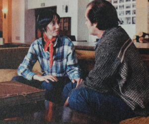 Shelley Duvall Instagram - Shelley Duvall and Jack Nicholson on set of The Shining in between takes. 🪓

Shelley on her friendship with Jack – “Jack and I often got together after a day of shooting and had a Scotch and would discuss different types of acting techniques for the next day, he was very sympathetic towards me because I had such a hard time on the set. It was often hard to do the very serious scenes with him because we’d often get the giggles, we got along really well though.” (2011 interview)

📸; Photo credit to @mitchyhowly, from Taschen’s new book on The Shining. 

#shelleyduvall #jacknicholson #theshining #cinema #behindthescenes #onset #stanleykubrick #actor #elstreestudios #horrorfan #1980s #80shorror #80s #stanleykubrick #horrorcommunity #film #actress #celebrity #cigarette #wendytorrance #photoarchive