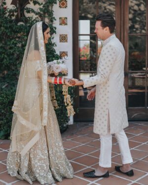 Shelly Bhalla Instagram - Sneak peak ❤️

So many more details, pics and videos of other events to come (mute me if it’s going to annoy you 🤣)

💕huge thanks to our beautiful family and friends who made this weekend so magical💕

📸 @jennysmithandco_ 
Venue @hummingbirdnestevents 
Planner @alwaysandforeverevents
Lehenga @ayushibhasinofficial 
Dress @amandajamesdesign cape and @nililotan slip dress 
HMU @violetartistry 
Lashes @lashandbeautybychika 
Videographer @anatoliykweddings 
Rentals @arentalconnection 
Music @ambianceav @soundnationla 
Dhol 🥁 @m2ray_ @jupgonthebeat 
Catering @manoharsdelhipalace 
🐎 @savannahrosecarriages 
💍 @kcsukamto 
Jewelry @anomjewels 
Mehendi / henna @mehndibymasu 
Flower garlands #flowersbymaria in Simi Valley 

(If I missed anyone please let me know and I’ll add)