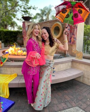 Shelly Bhalla Instagram - #repost from my bestie and Indonesian sister @troublejones 

She officiated my wedding, took care of me all weekend and gave me a ceremony better than anything I could have ever dreamed up ❤️