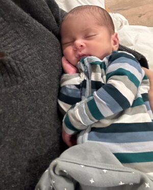 Shelly Bhalla Instagram - Years of dreaming, praying, manifesting and working hard for this very moment. 

What a gift. Our baby boy is here!

Nikhil R.W. Heyerman 
1.12.24
(R.W. stands for Rajesh & William, his grandfathers) 
8lbs of sweetness 🌈❤️🙏🏽