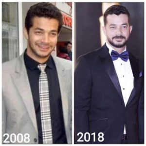 Sherif Salama Instagram - #10yearchallenge #2008vs2018