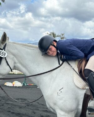 Shiloh Verrico Instagram - First Dressage Competition and I won second with my beautiful horse Flash! #horseshow #horseriding