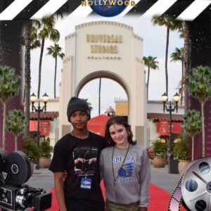 Shiloh Verrico Instagram - Had the best day with @bookalfredlewis at @unistudios and as you can see from my face on the Jurassic world ride I had a blast!!!