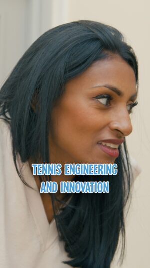 Shini Somara Instagram - Swing into action and explore the fascinating world of ITF-approved tennis tech.🤩 Full video in bio! #tennis #engineering #engineers