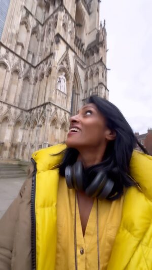 Shini Somara Instagram - Walking along some of Europe’s most best preserved medieval streets! Where am I?!