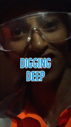 Shini Somara Instagram - 🌍 Going deep into Engineering at Boulby Mine! Full video in bio! #engineering #engineers #boulbymine