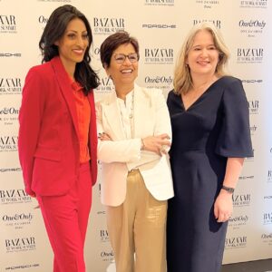 Shini Somara Instagram - So wonderful to be surrounded by such #empoweredwomen - I’m speaking on a panel soon about the #future of #ai Lydia Smag @bazaaruk #bazaarsummit #tanijarandery #amazon #innovation
