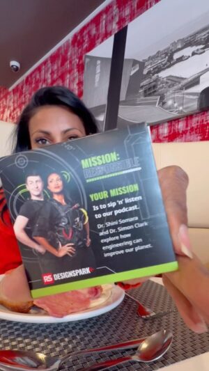 Shini Somara Instagram - ☕️ cuppa tea   podcast 🎙️- can’t think of a better way to learn more about exciting #engineering and impressive #innovations, especially with our #1 tech chart topping series  #missionresponsible with me and @simonoxfphys as your hosts! @simonarata @rsgroup @rsgrassroots @rsdesignspark Link in my stories!