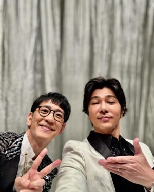 Shinji Takeda Instagram - 2023.12.29.『#オオカミ少年#ハマダ歌謡祭 3時間SP』に出演させて頂きました📺 ご覧頂いた皆様ありがとうございました‼︎ 本当に楽しい現場✨ 歌ったことのないうる覚えの唄を歌ってみるスリルったらもう🎤 皆様も年末年始、気の合う仲間とハマダ歌謡祭ごっこしてみてはいかが^_^？ 収録の合間に話しかけることができた方々との写真です📸 ありがとうございましたー☆ #武田真治
