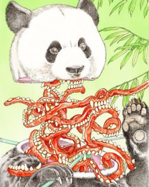 Shintaro Kago Instagram - These originals are available for purchase at Moon of Silence.

駕籠真太郎【電影大奇想】16.5-2.6
G/F, 36 Sun Chun Street, Tai Hang, Hong Kong