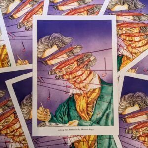 Shintaro Kago Instagram - These superb prints by @shintarokago1969 are available on The Mansion Press website @themansionpress 

www.themansionpress.com - Worldwide Shipping

Offset printing on 350 grams textured Rembrandt Paper

#shintarokago #kago #themansionpress #art #strangeart