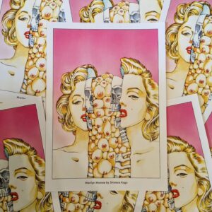 Shintaro Kago Instagram - These superb prints by @shintarokago1969 are available on The Mansion Press website @themansionpress 

www.themansionpress.com - Worldwide Shipping

Offset printing on 350 grams textured Rembrandt Paper

#shintarokago #kago #themansionpress #art #strangeart