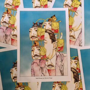 Shintaro Kago Instagram - These superb prints by @shintarokago1969 are available on The Mansion Press website @themansionpress 

www.themansionpress.com - Worldwide Shipping

Offset printing on 350 grams textured Rembrandt Paper

#shintarokago #kago #themansionpress #art #strangeart