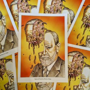 Shintaro Kago Instagram - These superb prints by @shintarokago1969 are available on The Mansion Press website @themansionpress 

www.themansionpress.com - Worldwide Shipping

Offset printing on 350 grams textured Rembrandt Paper

#shintarokago #kago #themansionpress #art #strangeart